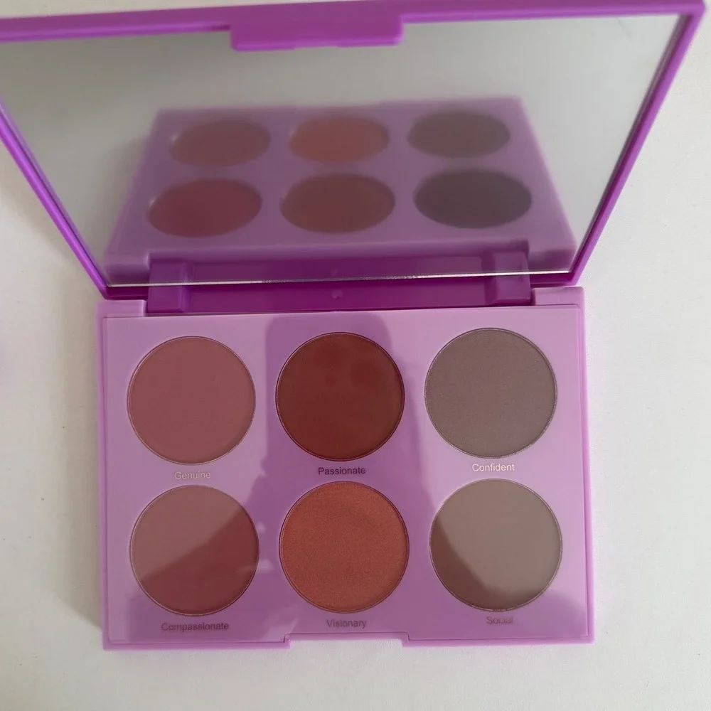 RealHer You Are Brilliant Pro Blush‎ Palette 6 Shades Cruelty Free New